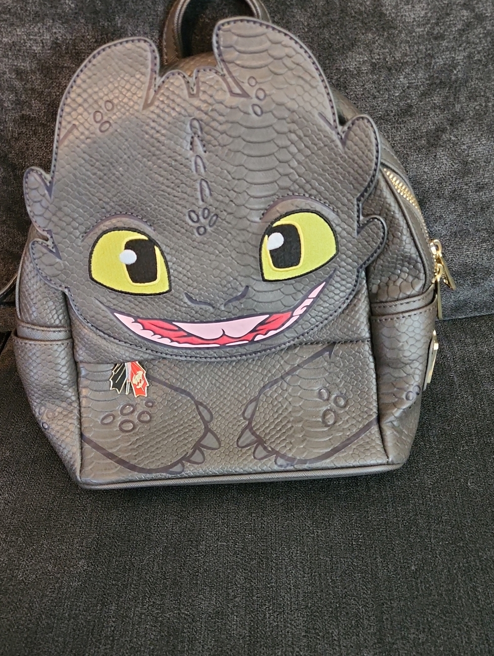 How to Train Your Dragon Toothless Cosplay Mini Backpack